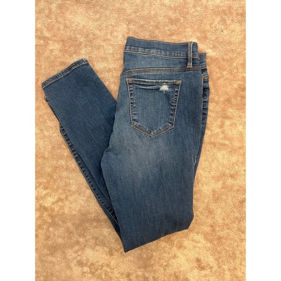 Pacsun Womens Blue Denim Ripped Skinny Jeans Size 30 - Picture 16 of 16